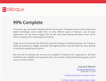 Tablet Screenshot of coliloquy.com